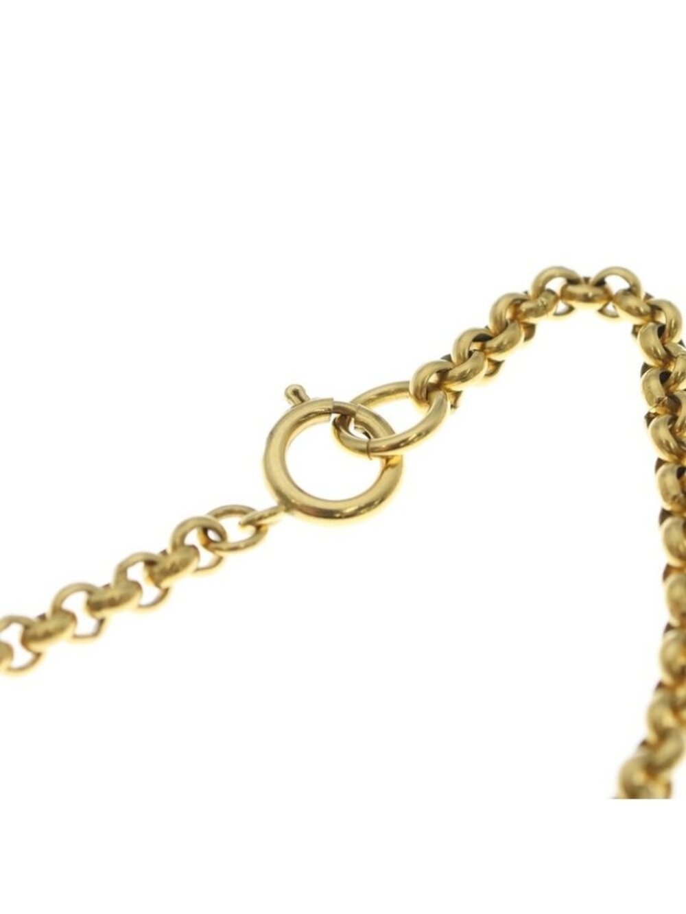 Chanel CC Logo Chain Necklace Gold - Picture 4 of 6